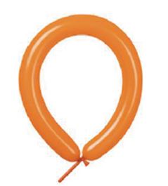 T260″ LATEX BALLOONS 50CT – ORANGE