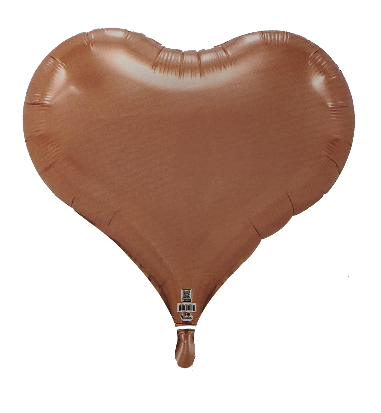 18" Rose Gold Jolly Heart
