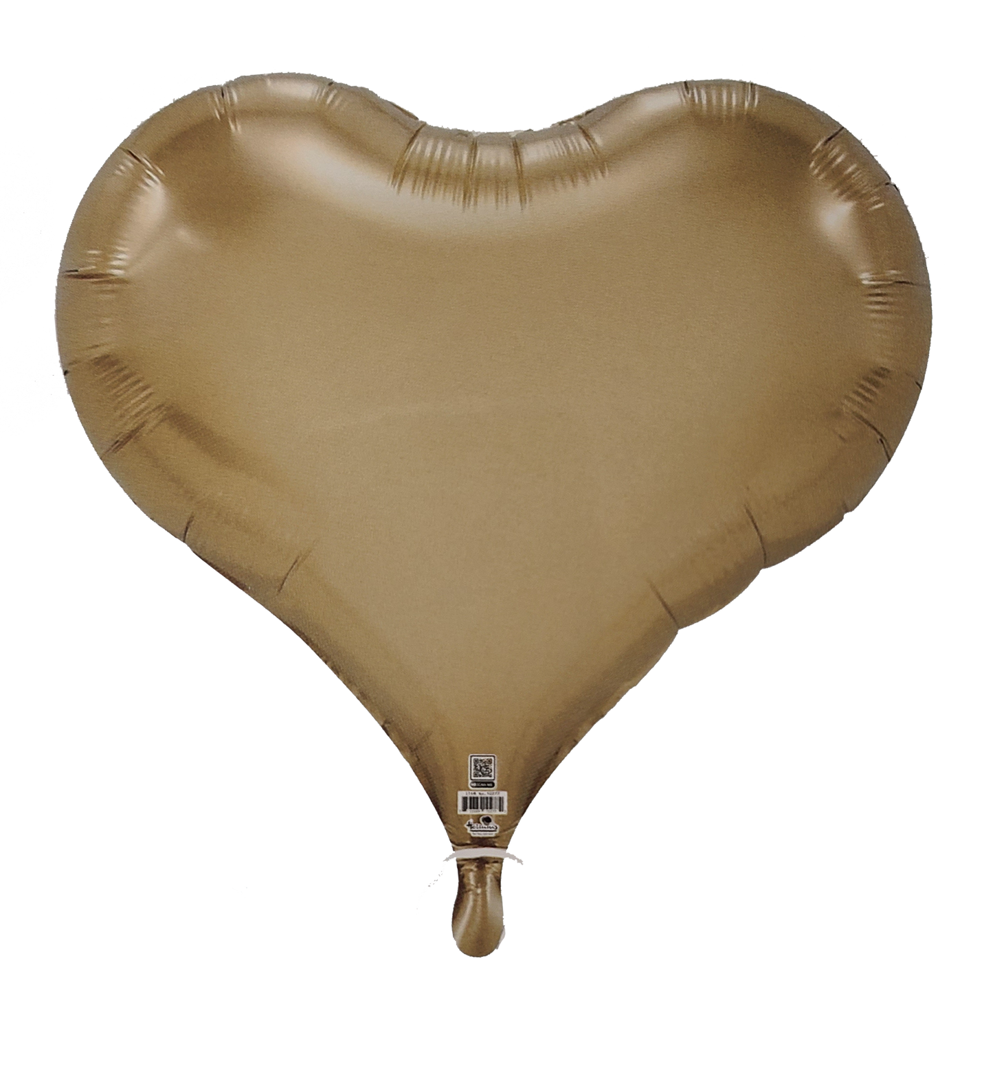 18" Champagne Jolly Heart