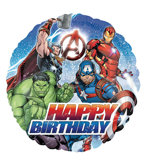 18C AVENGERS HAPPY BIRTHDAY