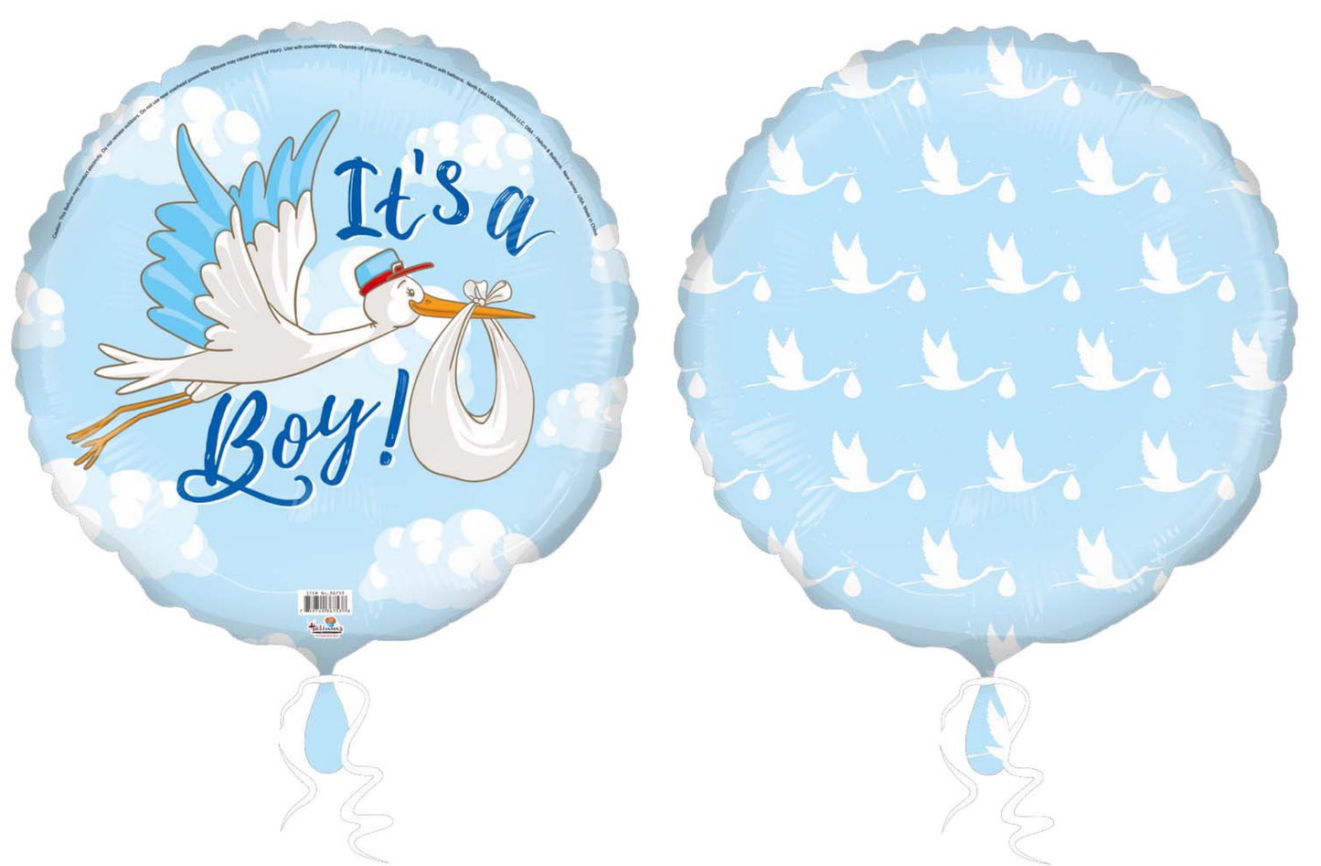 31C 3D IT’S A BOY BABY STORK