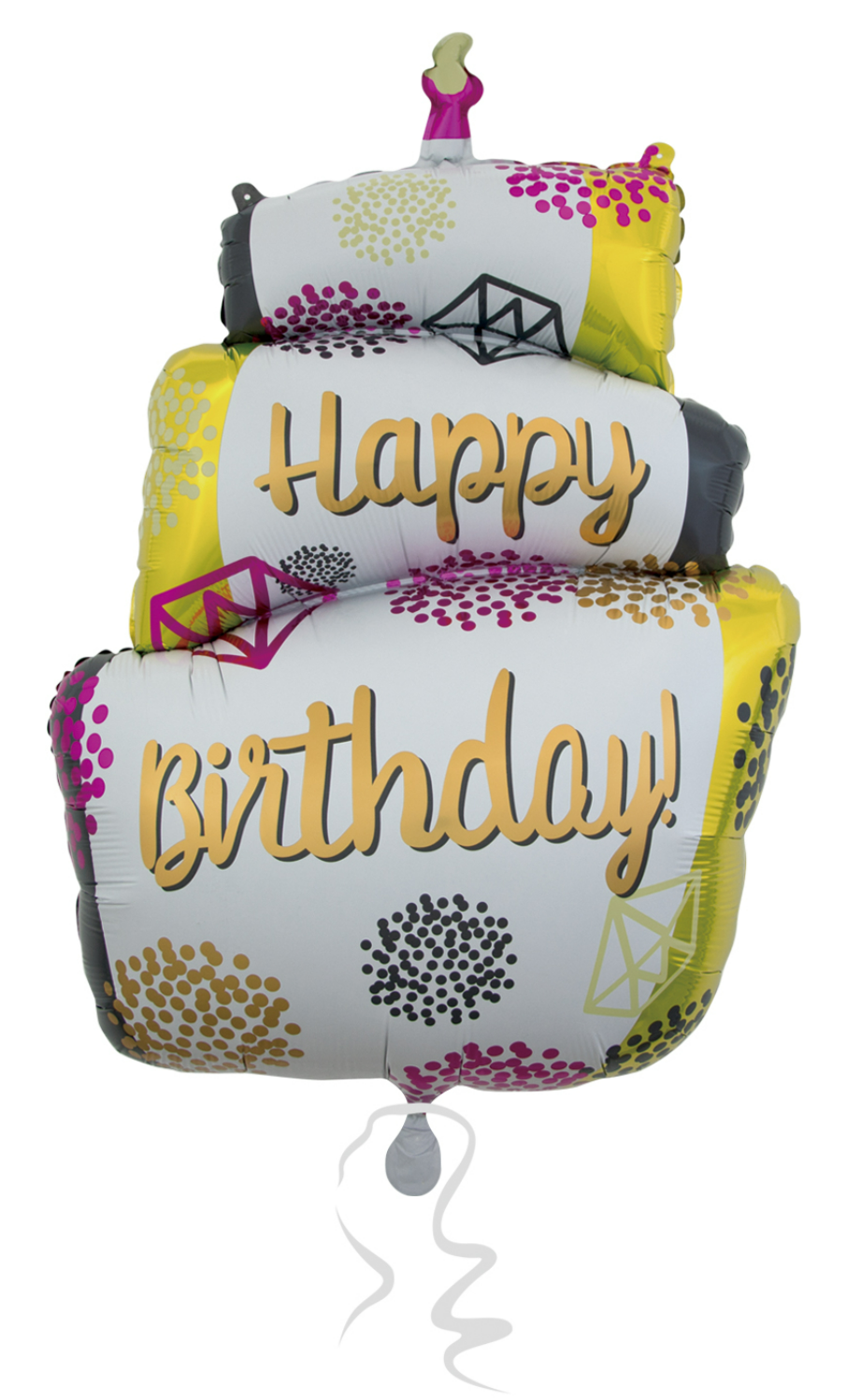 SUPER SHAPE BIRTHDAY CAKE