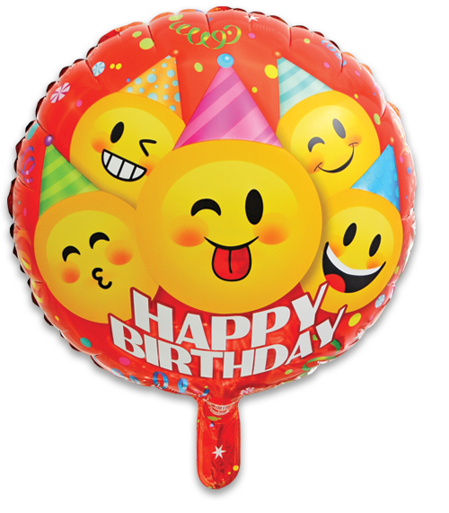 Happy Birthday Smiley Face