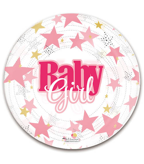 20″ BUBBLZ BABY GIRL STARS