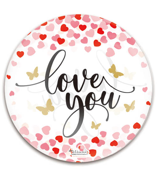 20″ BUBBLZ LOVE YOU LOTS OF HEARTS