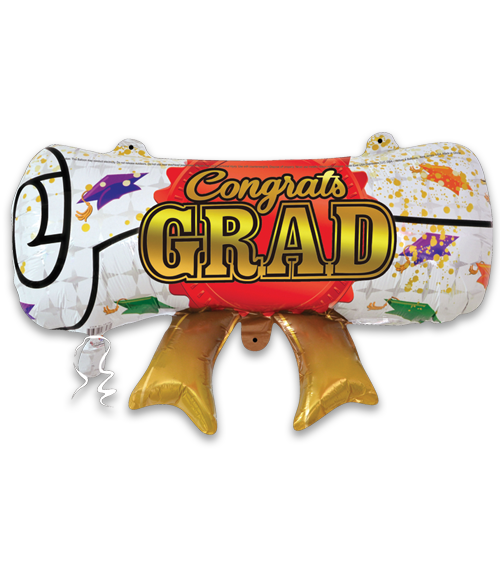 SUPER SHAPE CONGRATS GRAD DIPLOMA
