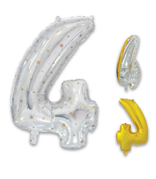 26" Clear View Silver W/Gold Back No. 4