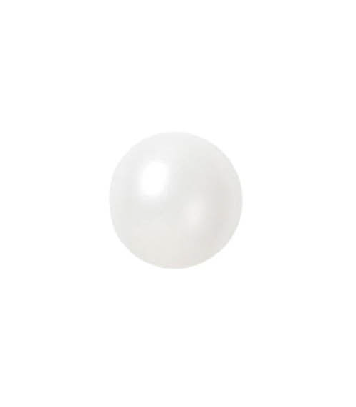 5" PEARLIZED BALLOONS 100CT - WHITE..