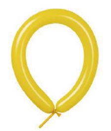 T260″ LATEX BALLOONS 50CT – YELLOW