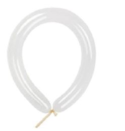 T260″ LATEX BALLOONS 50CT – CLEAR