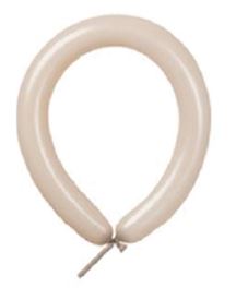 T260″ LATEX BALLOONS 50CT – WHITE SAND