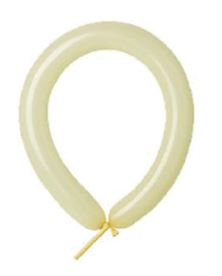 T260″ LATEX BALLOONS 50CT – MACARON YELLOW