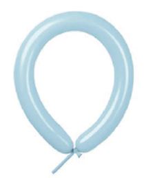 T260″ LATEX BALLOONS 50CT – MACARON BLUE