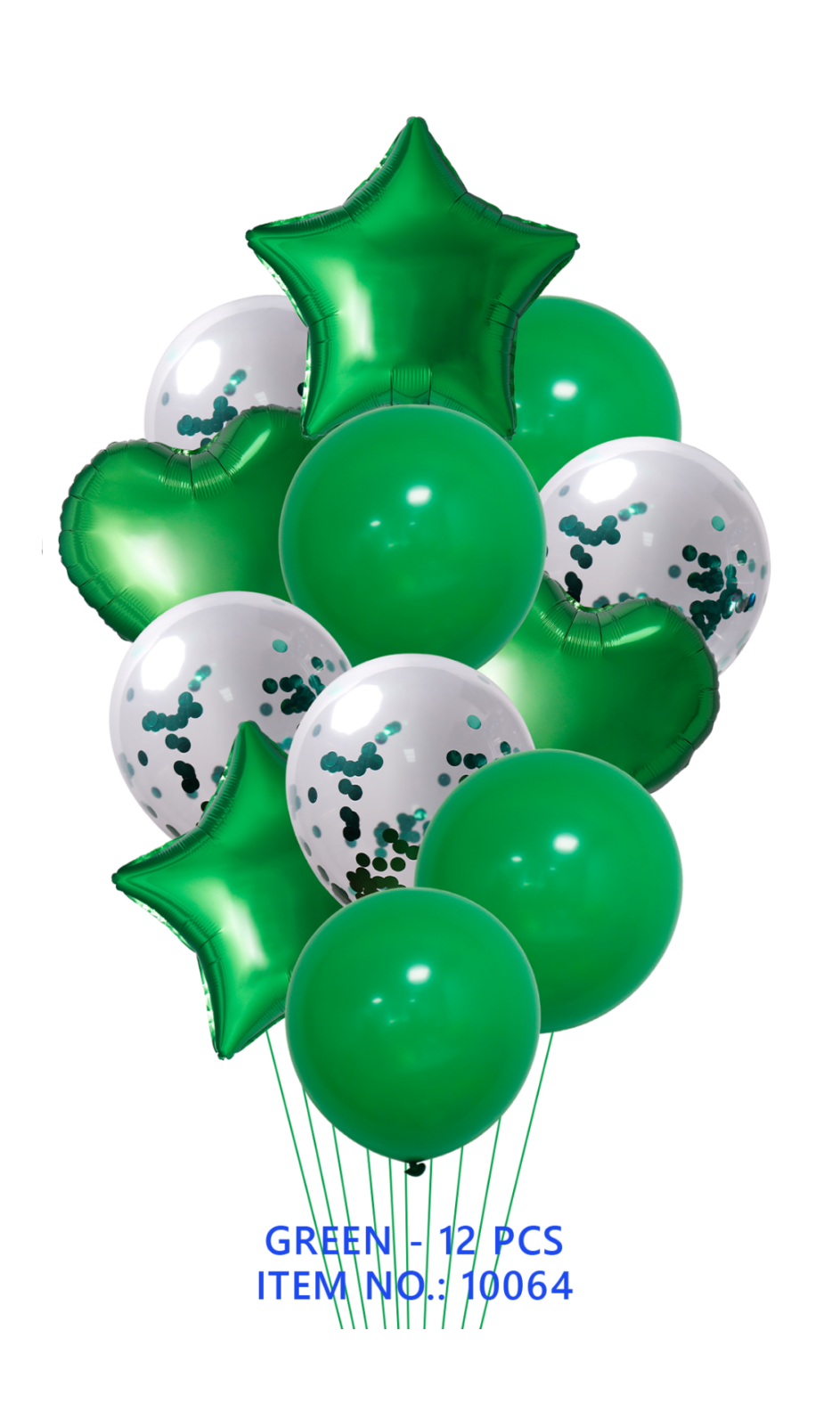 GREEN – 12 PCS