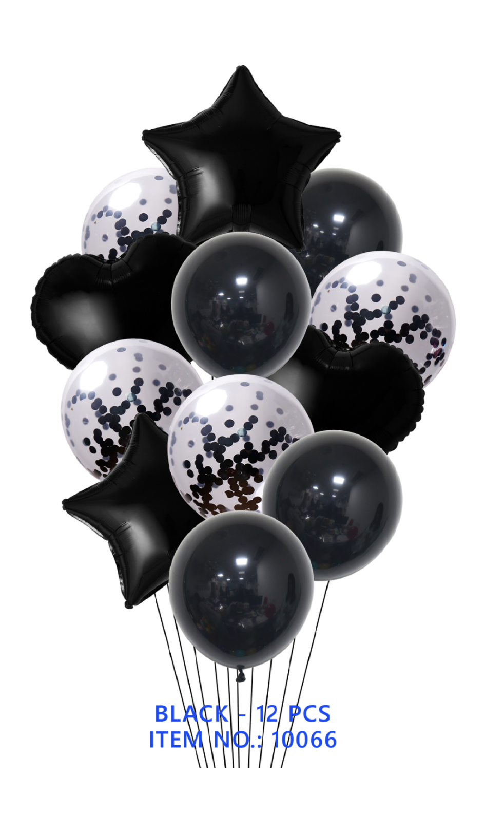 BLACK – 12 PCS