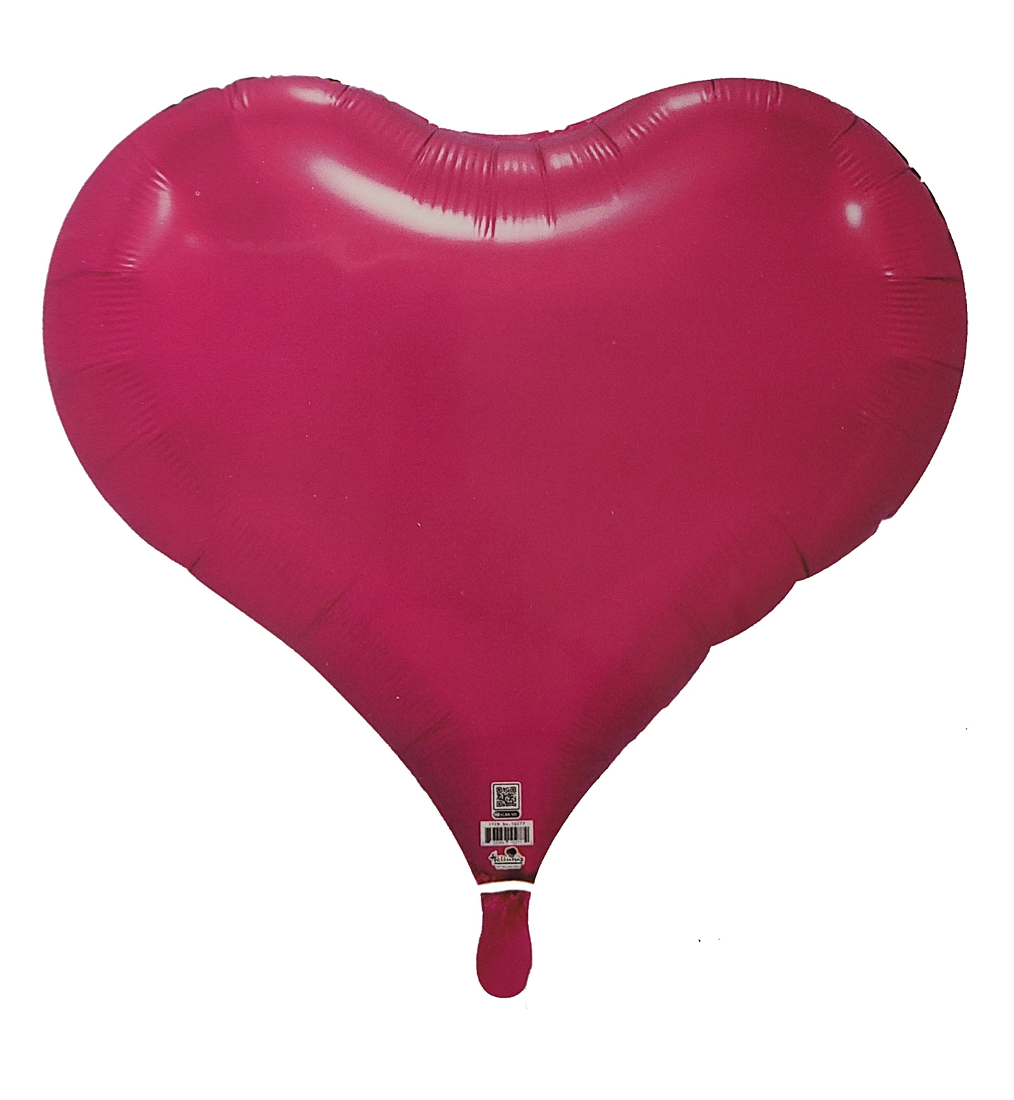 18" Hot Pink Jolly Heart