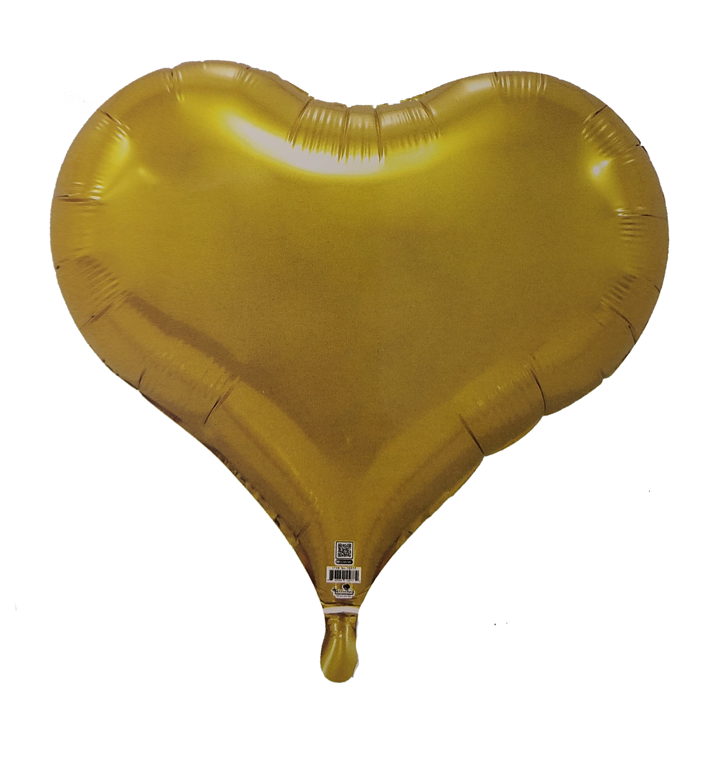 18" Gold Jolly Heart
