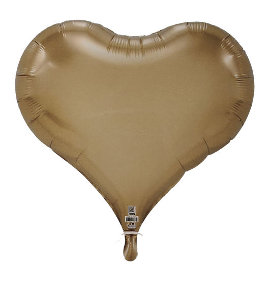 18" Champagne Jolly Heart