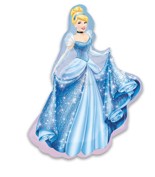 33" CINDERELLA SHAPE FOIL