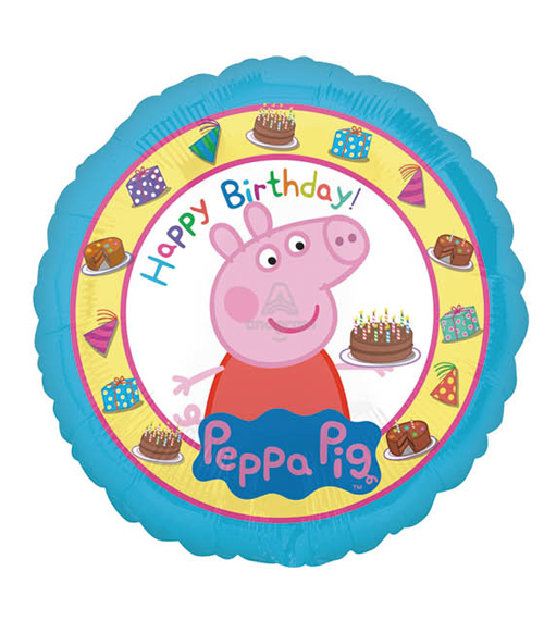 18C PEPPA PIG HAPPY BIRTHDAY