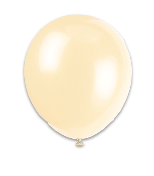 12" Latex Balloons 10CT - Ivory