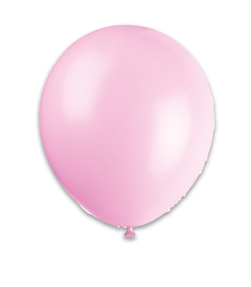 12" Latex Balloons 10CT - Light Pink