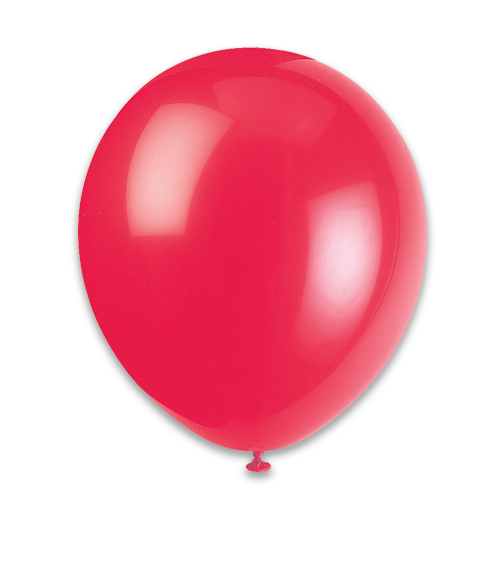 12" Latex Balloons 10CT - Red