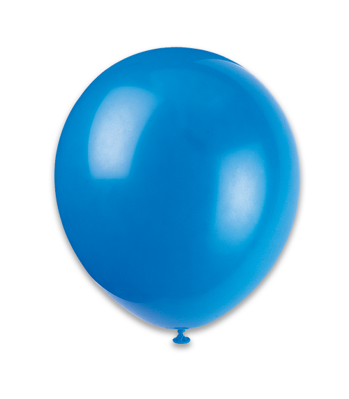 12" Latex Balloons 10CT - Twilight Blue