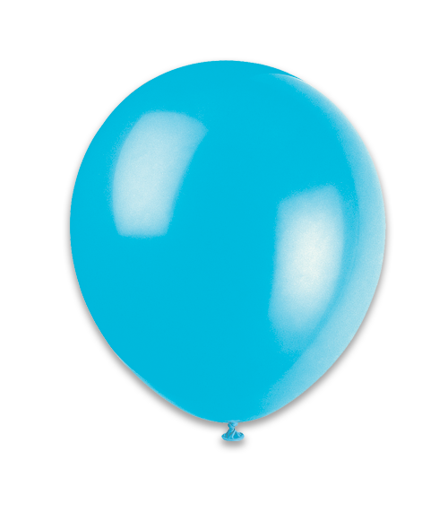 12" Latex Balloons 10CT - Teal