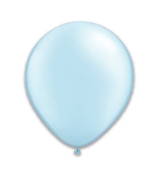 12" Latex Balloons 10CT - Light Blue