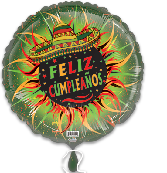 Feliz Cumpleanos Green Fiesta Party