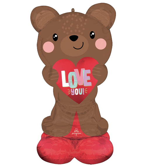 49" BROWN BEAR LOVE CI PKG