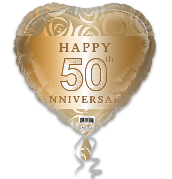 50th Anniversary Gold