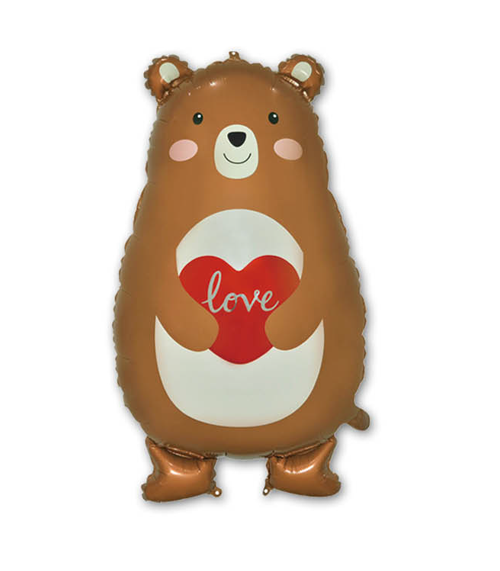 31SS Large Shape Love Bear