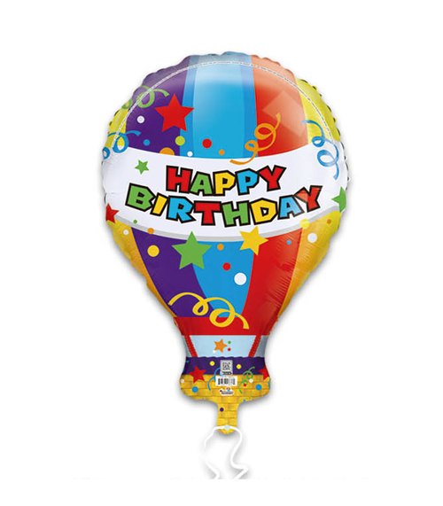 21SS Happy Birthday Hot Air Balloons