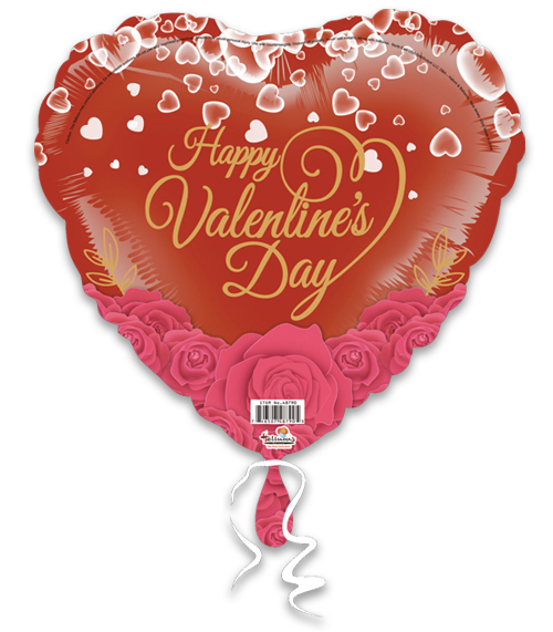 31H 3-D HAPPY VALENTINE'S DAY ROMANTIC ROSES