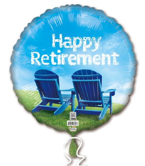 Happy Retirement Adrondack Chair