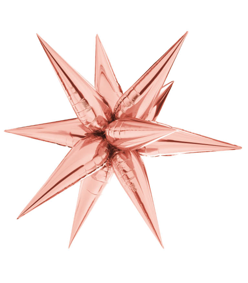 26″ -12D STARBURST – 12 LEAVES/SET – ROSEGOLD