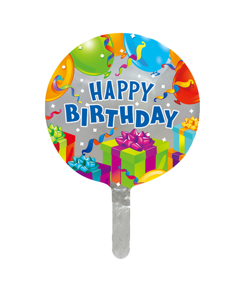 9C Happy Birthday Balloons Gifts & Confetti