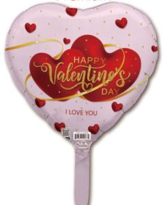 9H HVD RED HERATS WRAPPED IN GOLD RIBBON