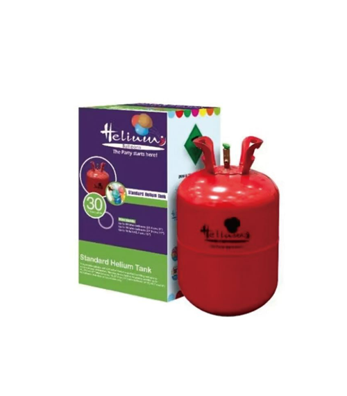 SMALL HELIUM TANK 8.9 CU.FT (DISPOSABLE TANK)