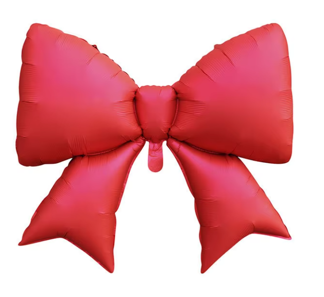 38" Red Bow