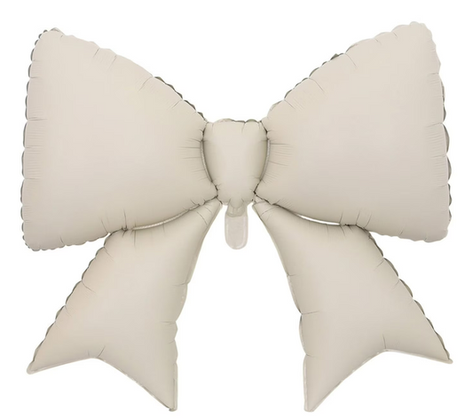 38" White Bow