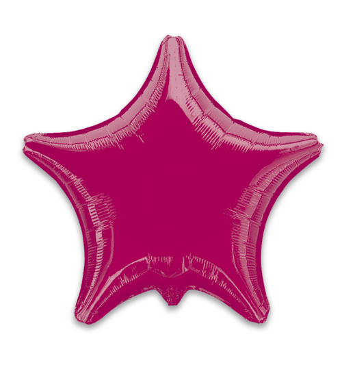 18" Burgundy Star