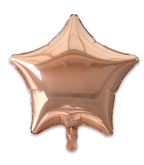 18" Rose Gold Star