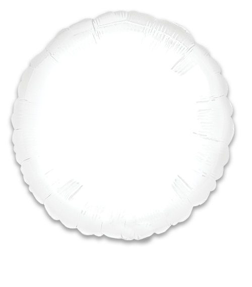 18" White Circle