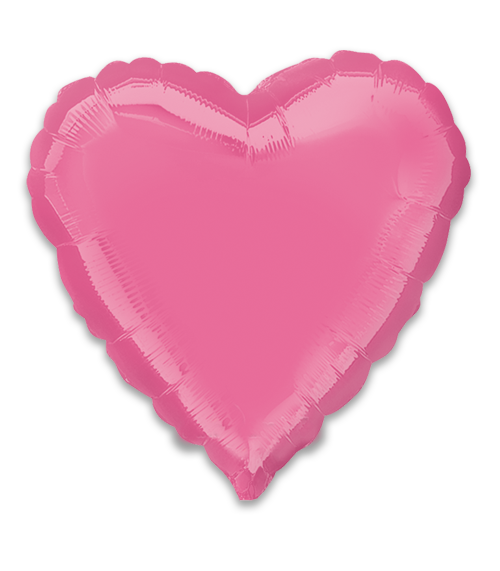 18" Hot Pink Heart