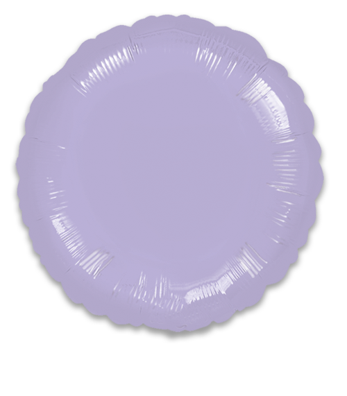 18" Lilac Metallic Circle