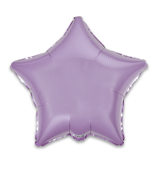 18" Lilac Metallic Star