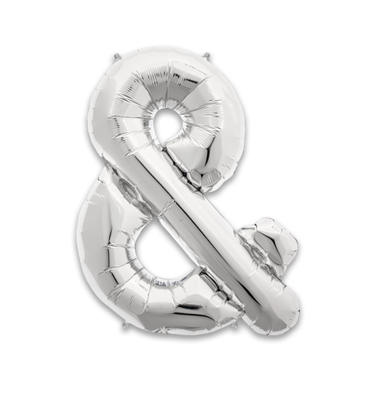 14" Silver Ampersand